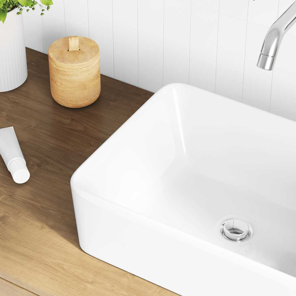 Sink, white, 40x30x13cm, ceramic