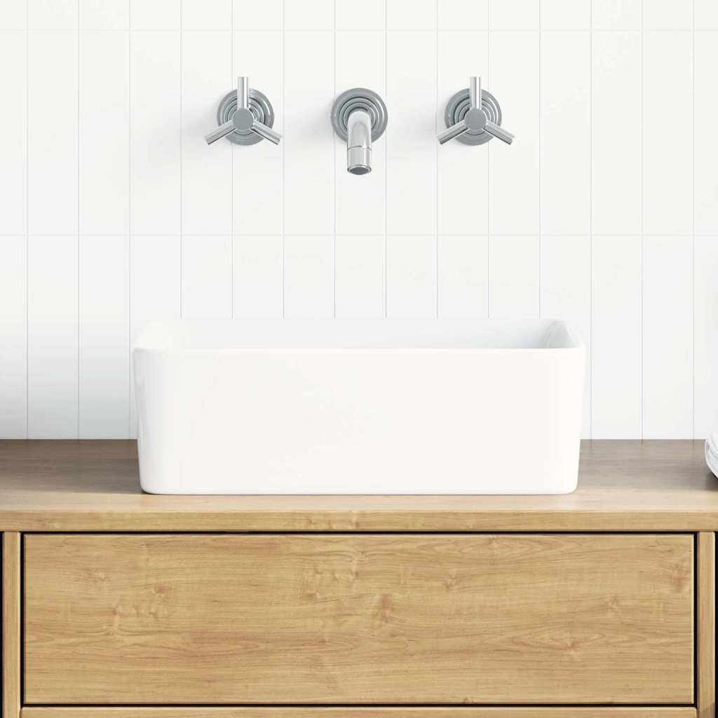 Sink, white, 40x30x13cm, ceramic