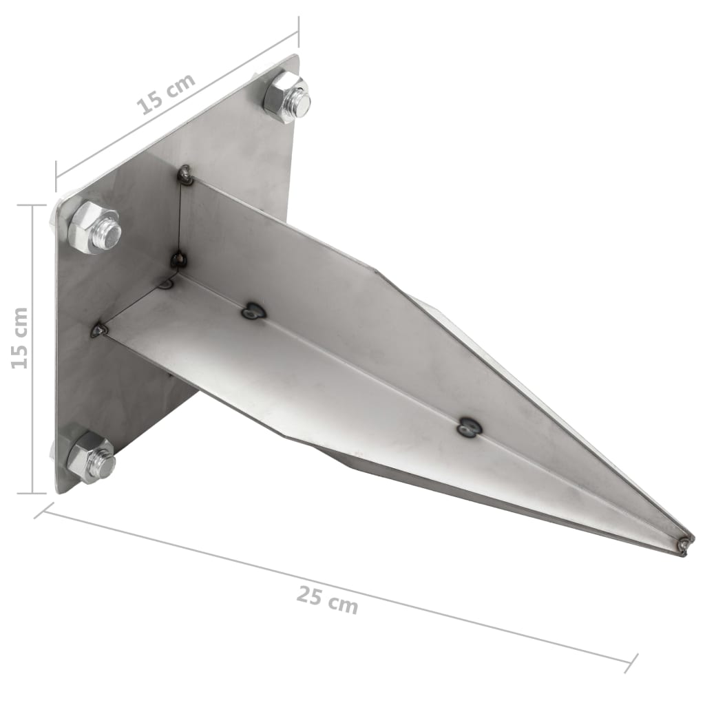 Spout for garden water column