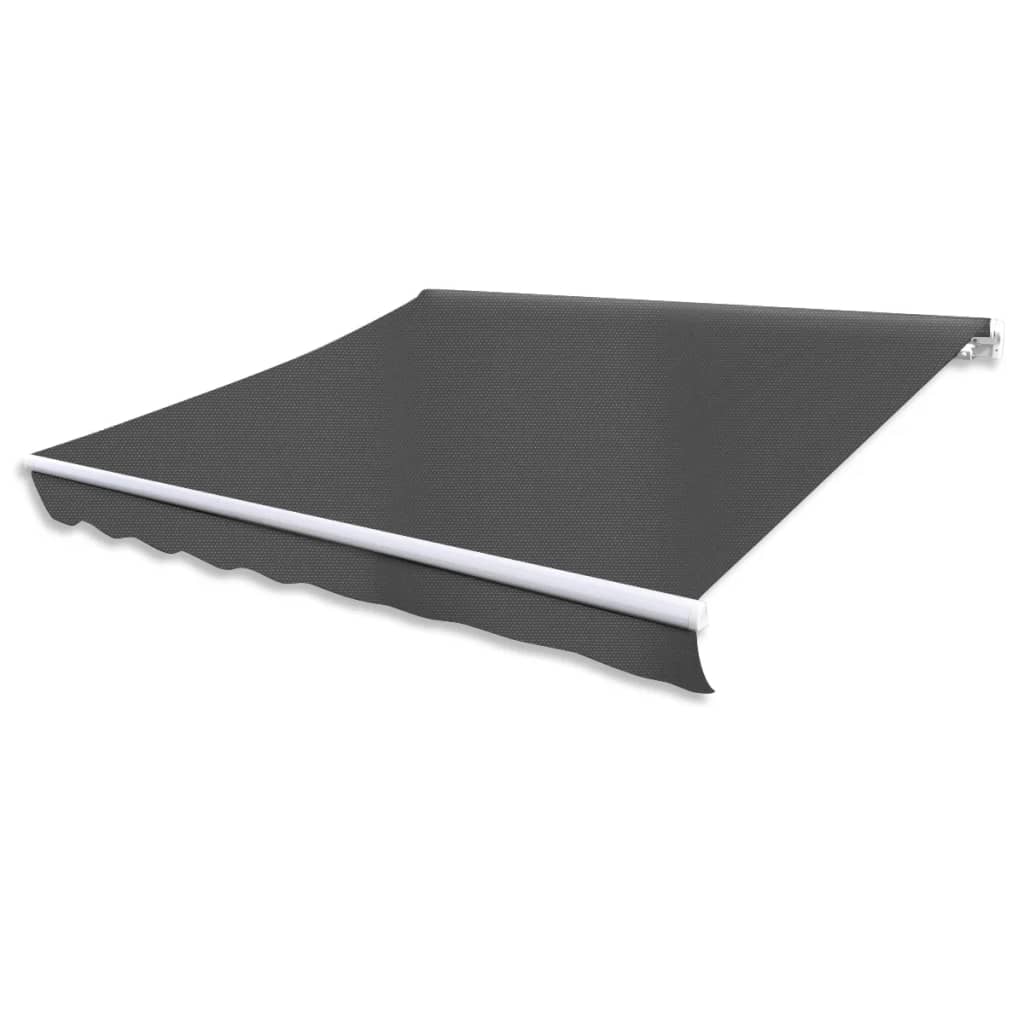 Folding awning, manual, 300cm, anthracite