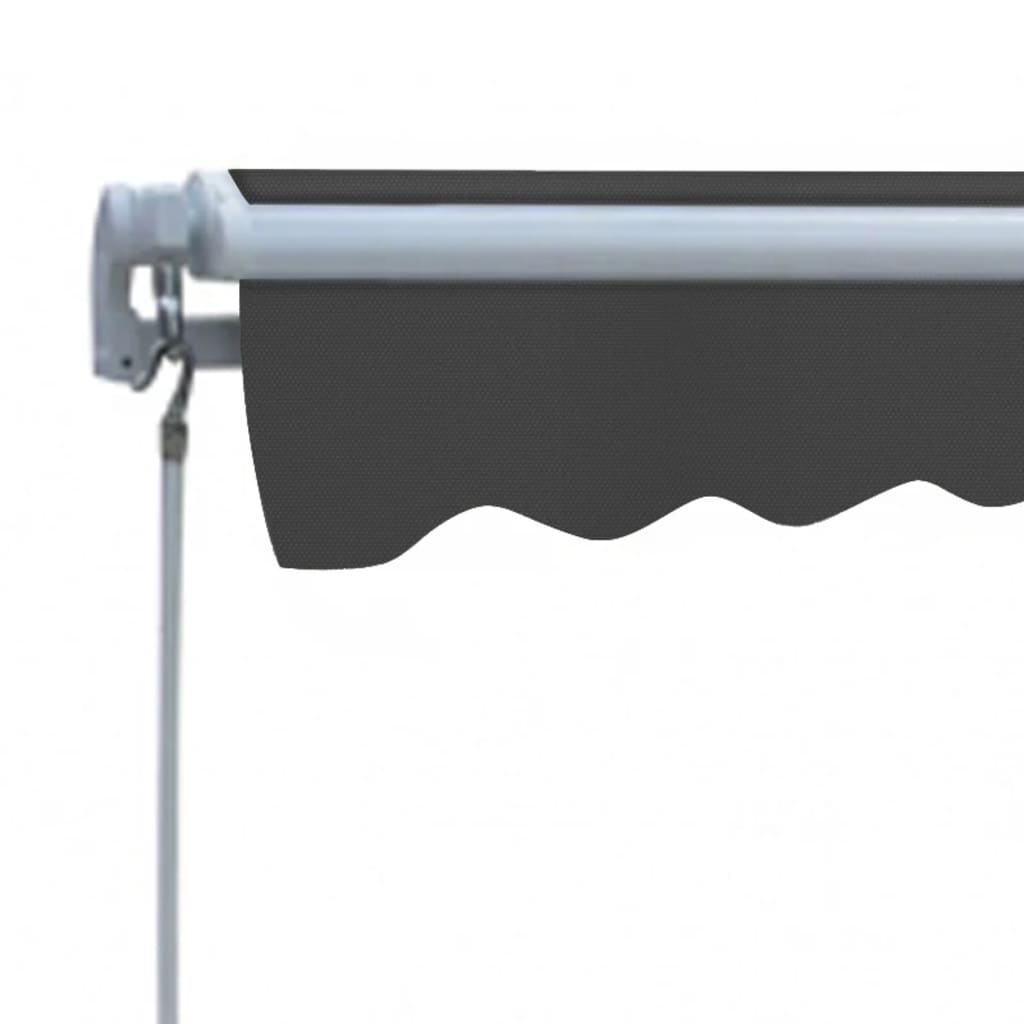 Folding awning, manual, 300cm, anthracite
