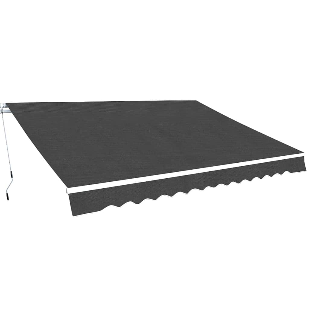 Salokāmā nojume, meh. darb., 350cm, antracīta krāsā