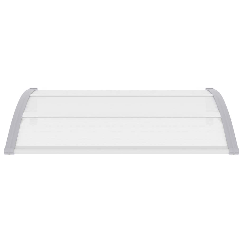 Door canopy, grey, 120x100cm, PC