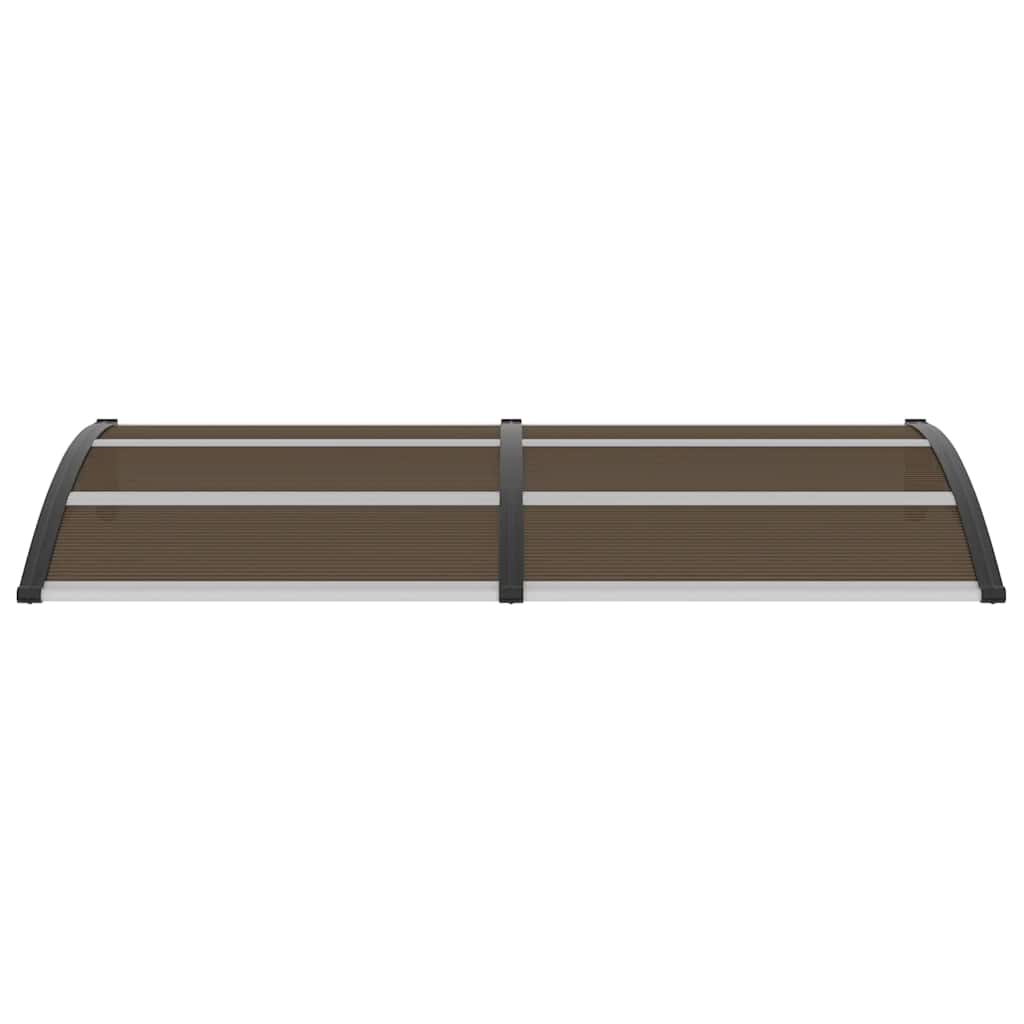 Canopy for doors, black, 200x100cm, PC