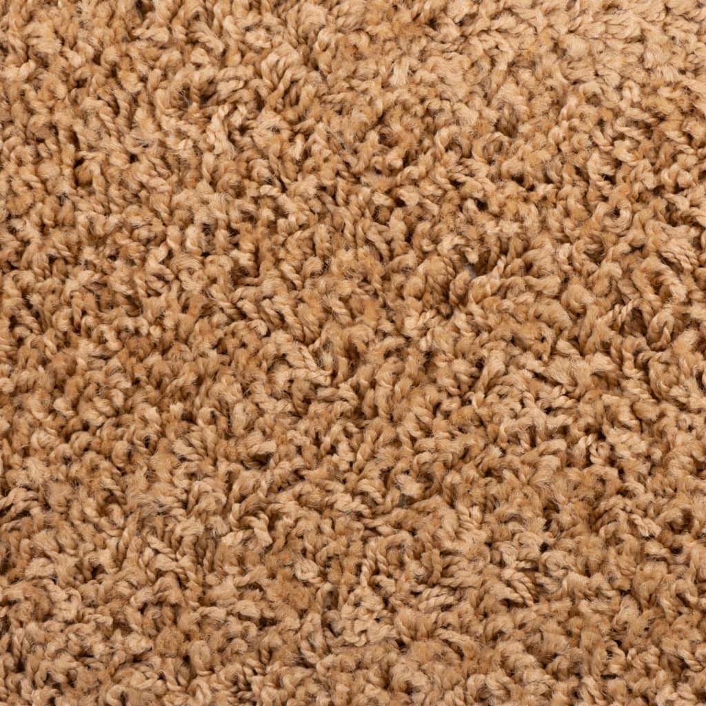 Laiptų kilimėliai, 15 vnt., 65x21x4 cm, smėlio spalvos, pusapvaliai, dideli