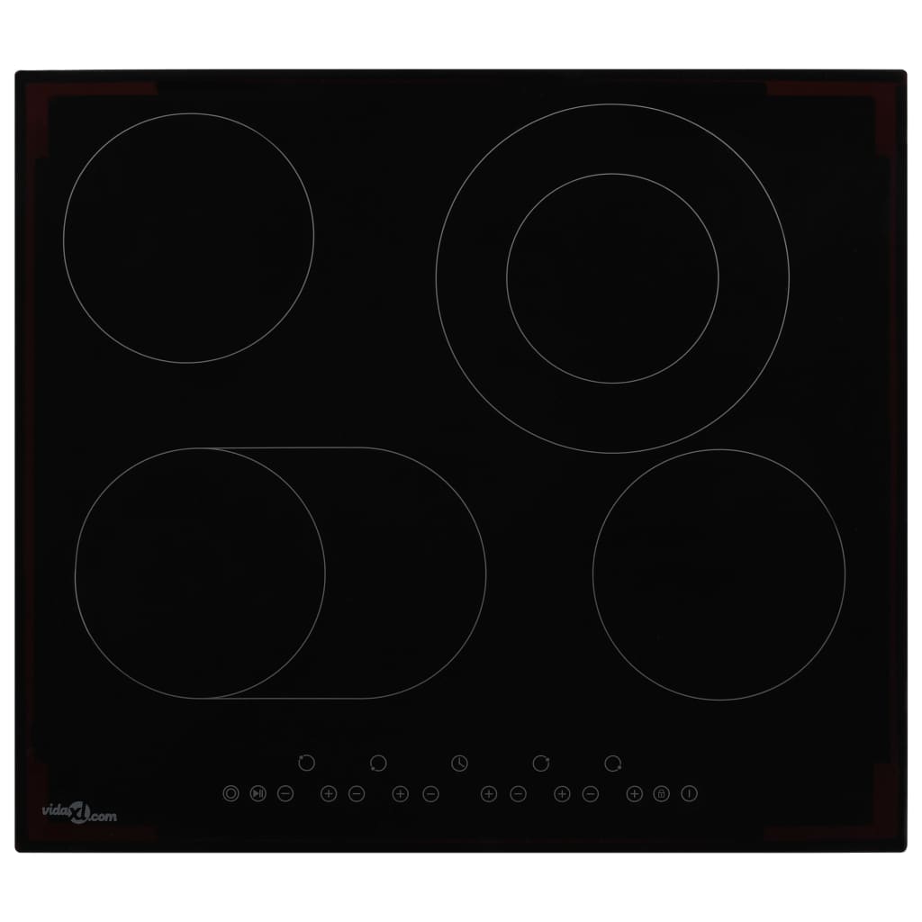 Keramikinė kaitlentė su 4 kaitvietėmis, jutiklinė, 6600W