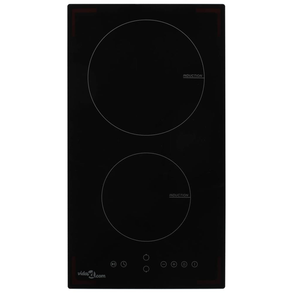 Indukcinė kaitlentė su 2 kaitvietėmis, stiklas, 3500W