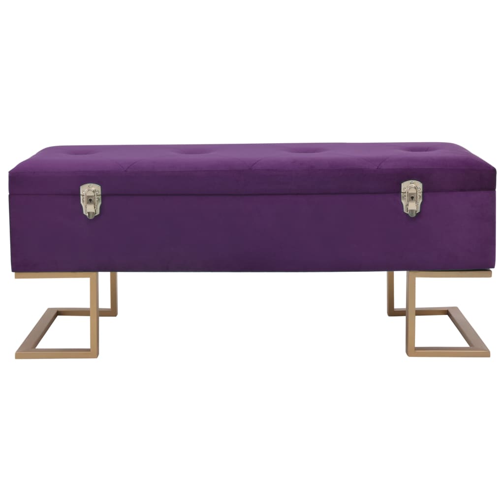Sols ar mantu nodalījumu, violets, 105cm, samts