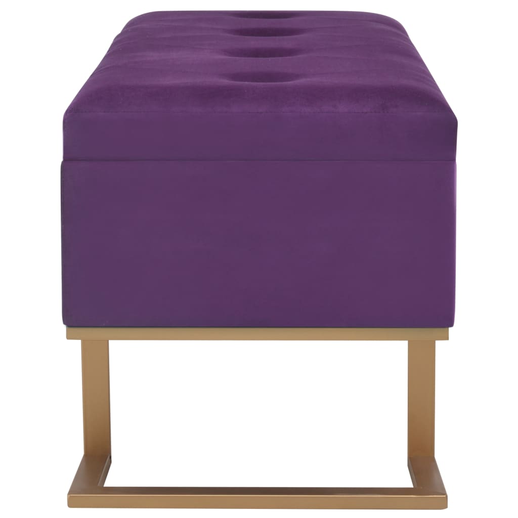Sols ar mantu nodalījumu, violets, 105cm, samts