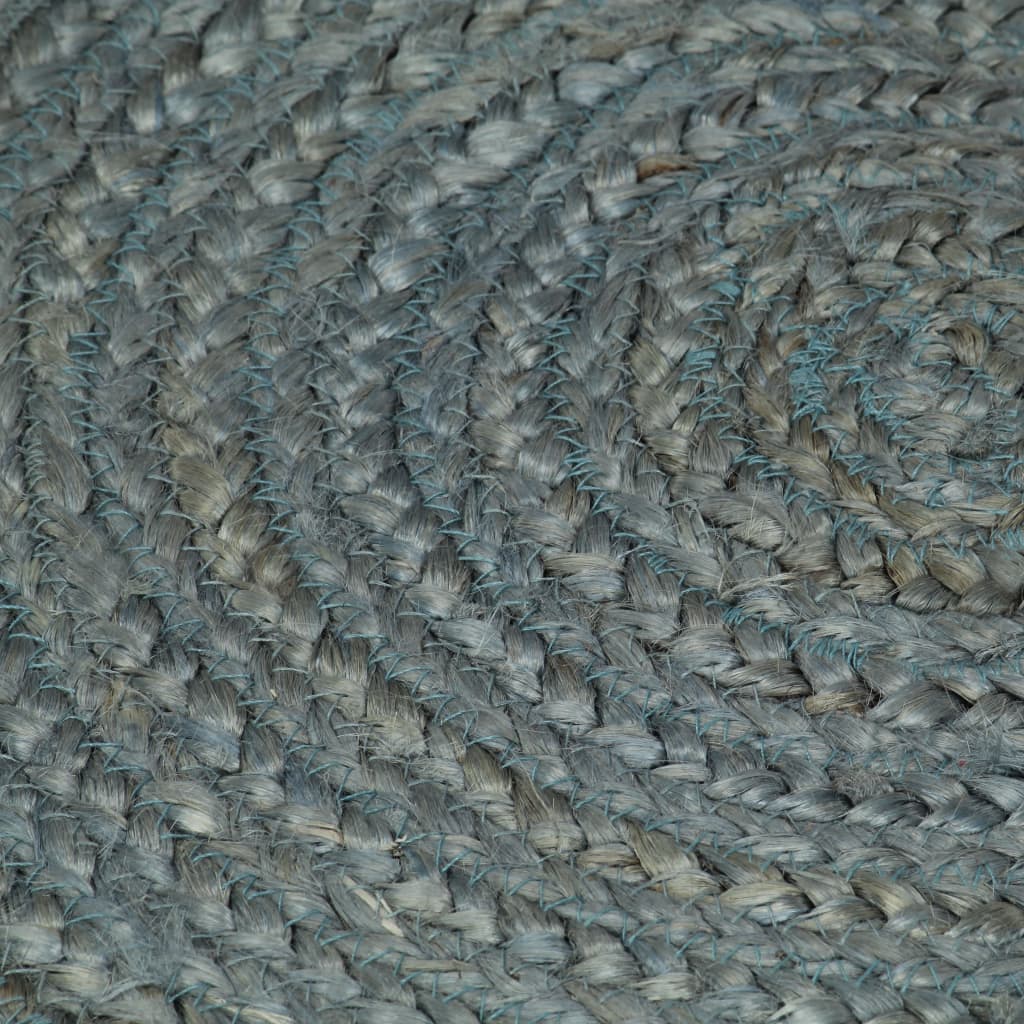 Paklājs, olīvzaļš, 150cm, džuts, apaļš, roku darbs