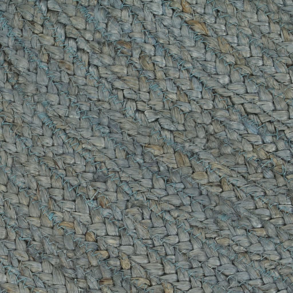 Paklājs, olīvzaļš, 150cm, džuts, apaļš, roku darbs