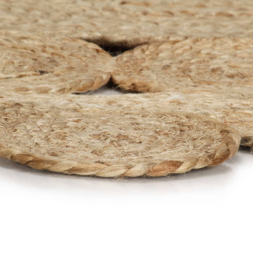 Paklājs, 120 cm, pīta džuta, roku darbs