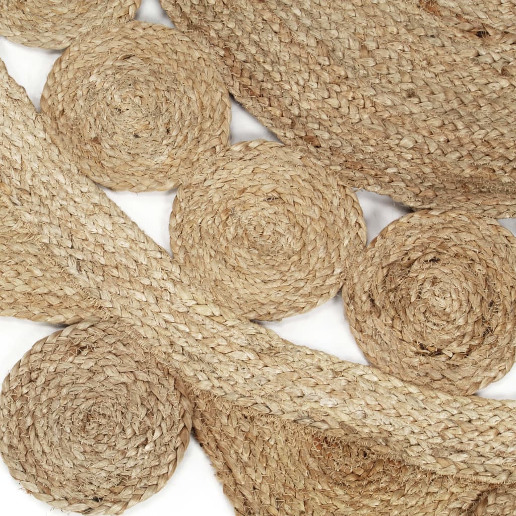 Paklājs, 120 cm, pīta džuta, roku darbs
