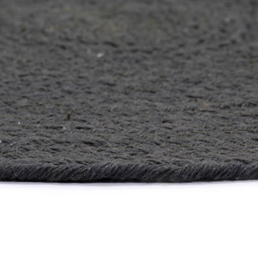 Placemats, 4 pcs, dark gray, 38cm, cotton