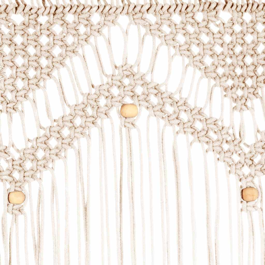 Užuolaida, makrame stilius, 140x240cm, medvilnė