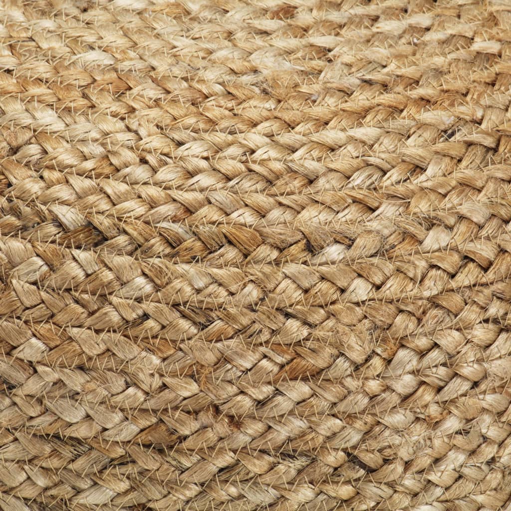 Pufs, 45x30cm, džuts, roku darbs