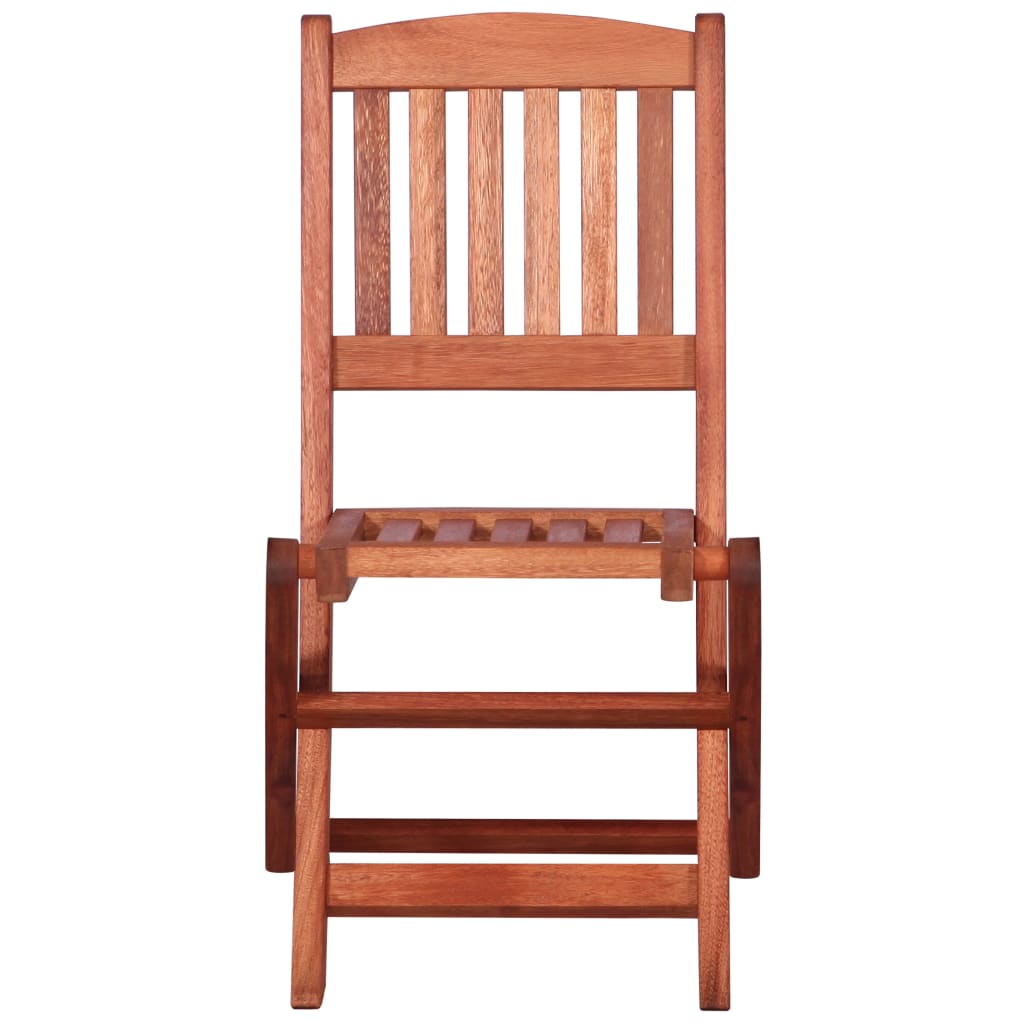 Children's dining chairs, 2 pcs., solid eucalyptus wood
