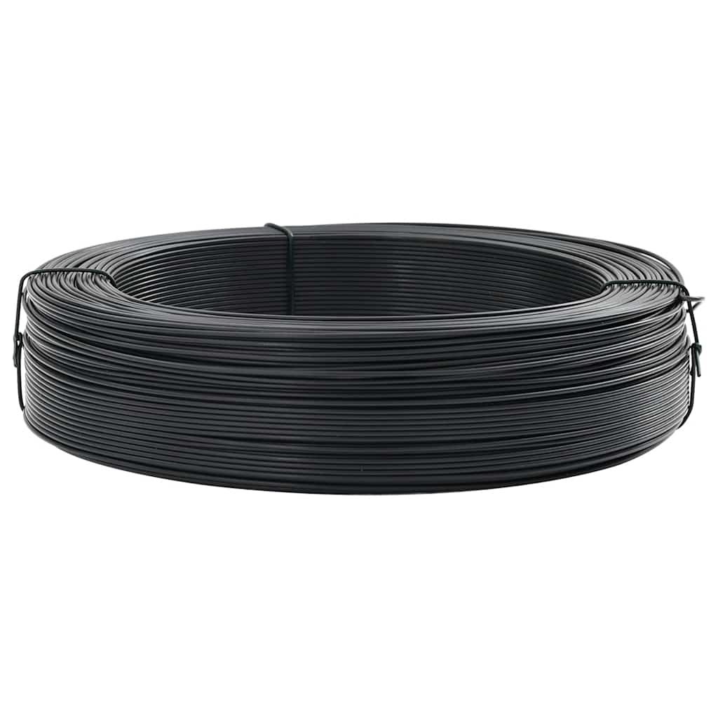 Viela tvorai, antracito spalvos, 250m, 1,4/2mm, plienas