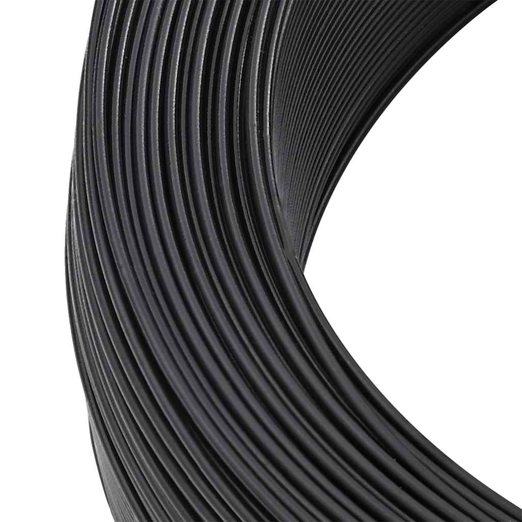 Viela tvorai, antracito spalvos, 250m, 1,4/2mm, plienas