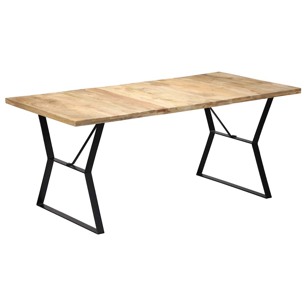 Valgomojo stalas, 180x90x76cm, mango medienos masyvas