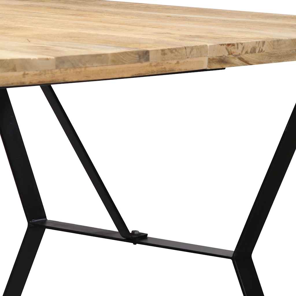 Valgomojo stalas, 180x90x76cm, mango medienos masyvas