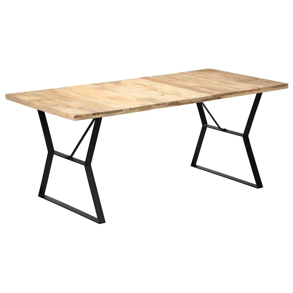 Valgomojo stalas, 180x90x76cm, mango medienos masyvas