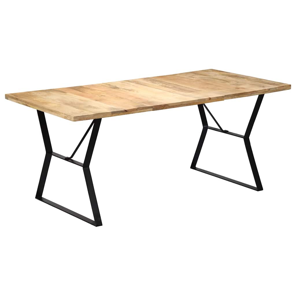 Valgomojo stalas, 180x90x76cm, mango medienos masyvas