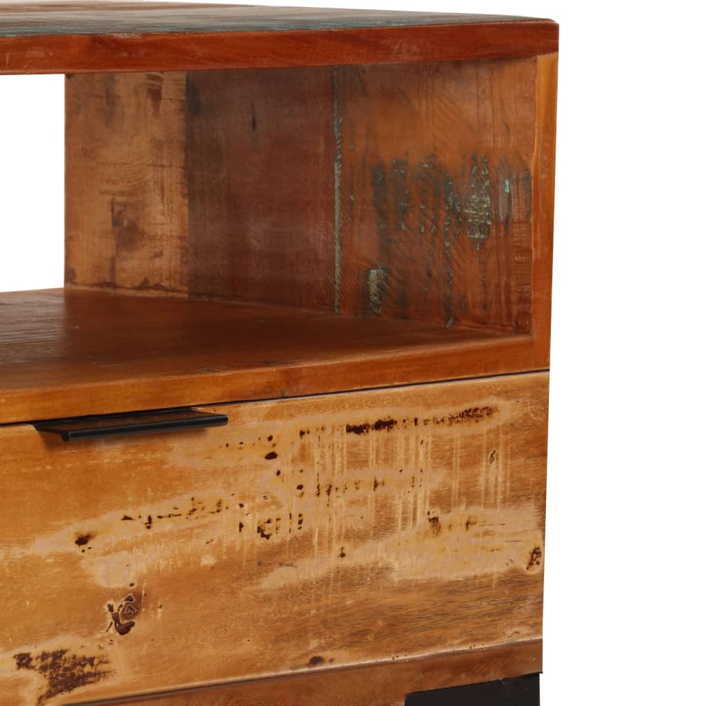 Televizora skapītis, 118x35x45 cm, pārstrādāts masīvkoks