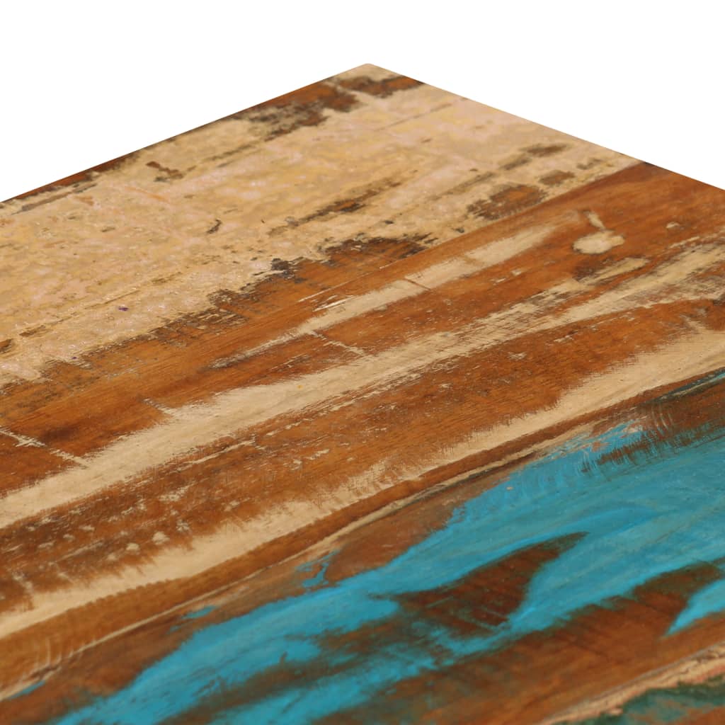 Kafijas galdiņš, 100x50x35cm, pārstrādāts mango mas. un tērauds