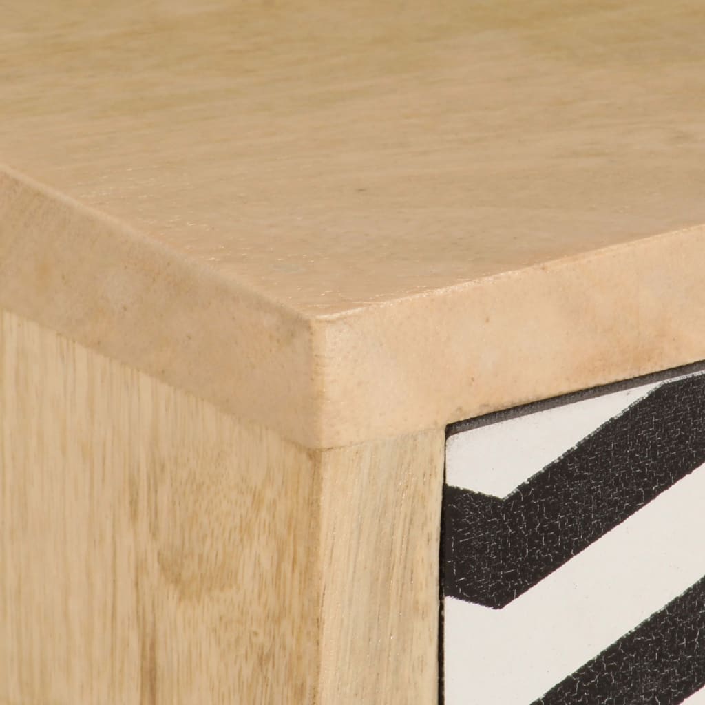 TV cabinet, 120x30x40cm, solid mango wood
