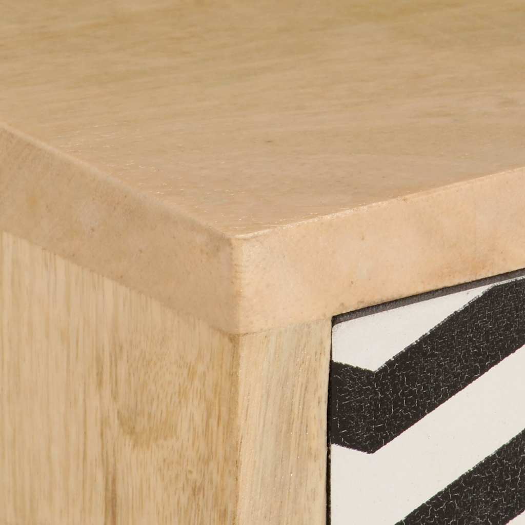 TV cabinet, 120x30x40cm, solid mango wood
