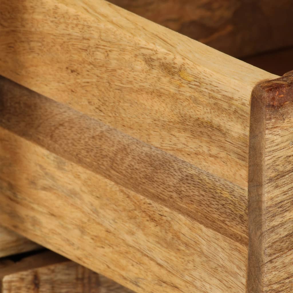 TV cabinet with drawers, 120x30x40cm, solid mango wood