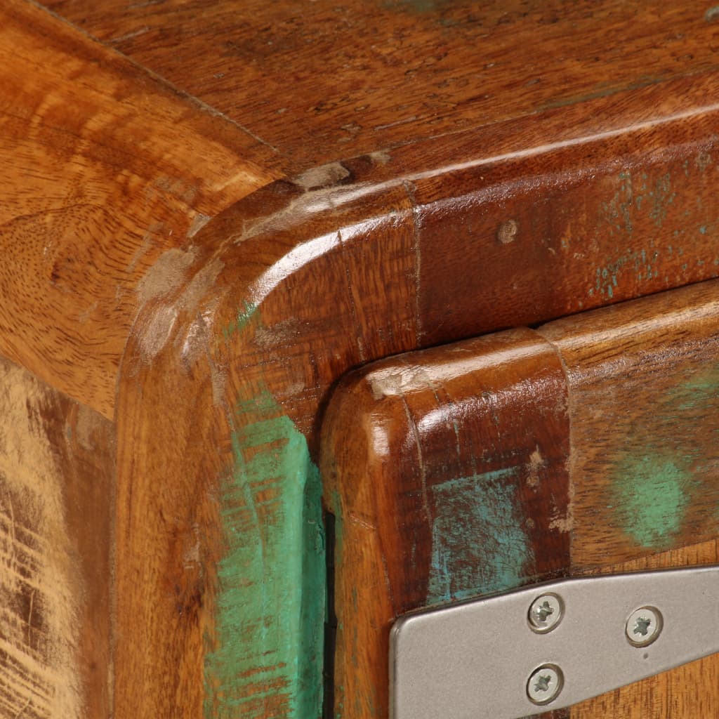 Coffee table, 85x55x40cm, solid reclaimed wood