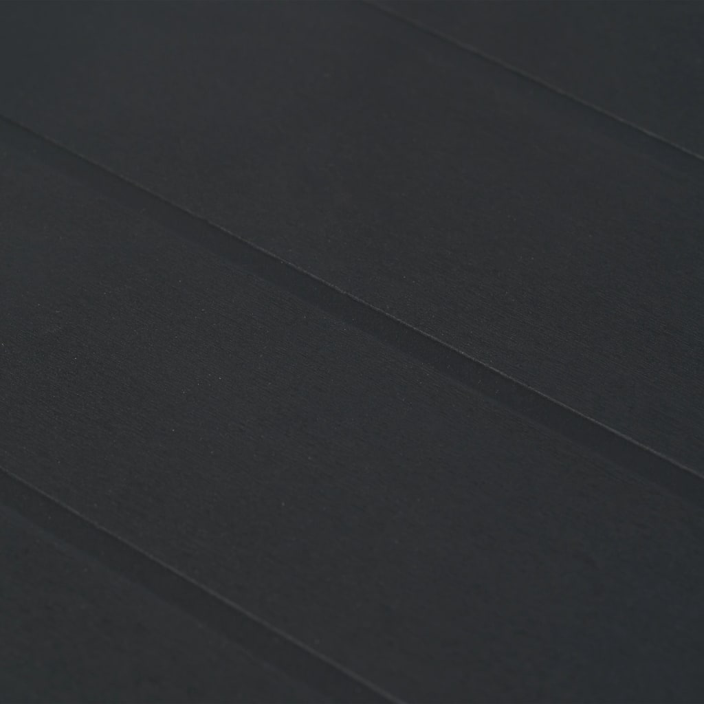 Sodo stalas, antracito sp., 220x90x72 cm, plastikas, rat. imit.