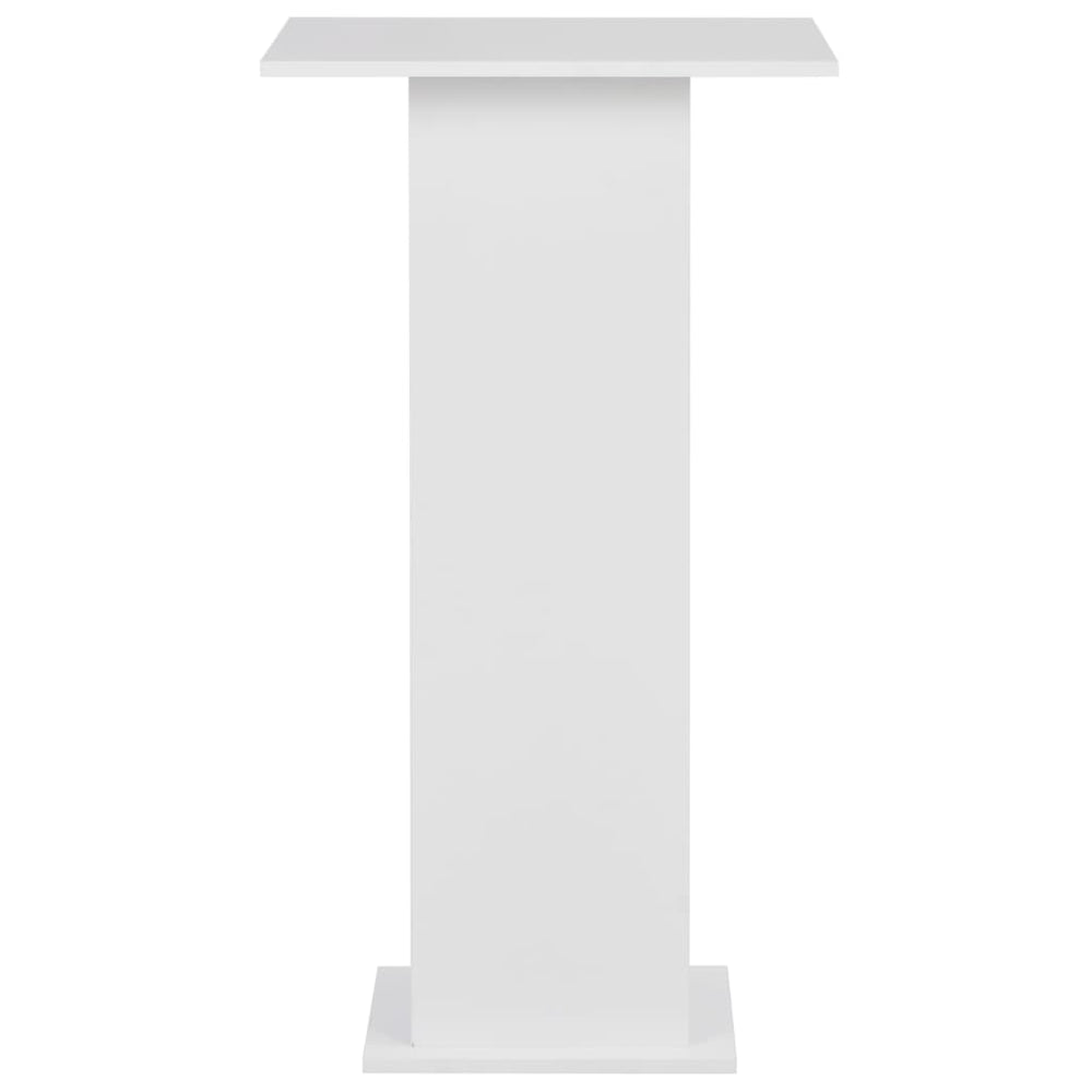 Bar table, 60x60x110cm, white