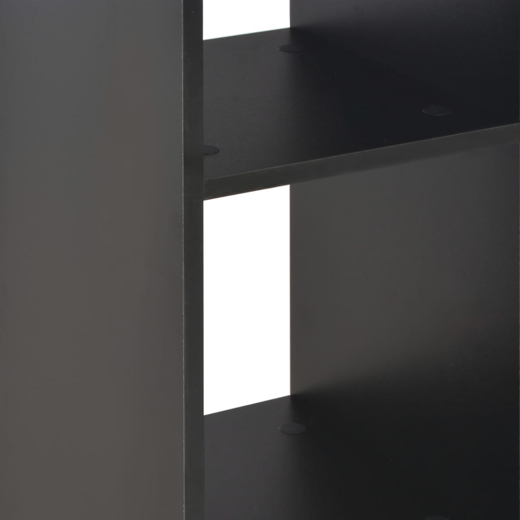 Bāra galds, 60x60x110cm, melns