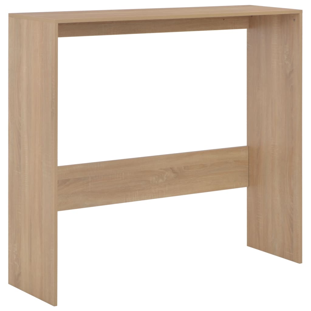 Bāra galds ar 2 galda virsmām, ozola kr., 130x40x120cm