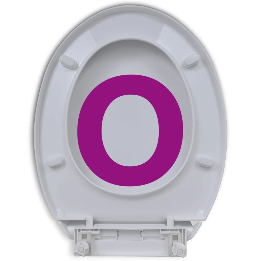 Tualetes sēdekļi, 2 gab., balti, plastmasa