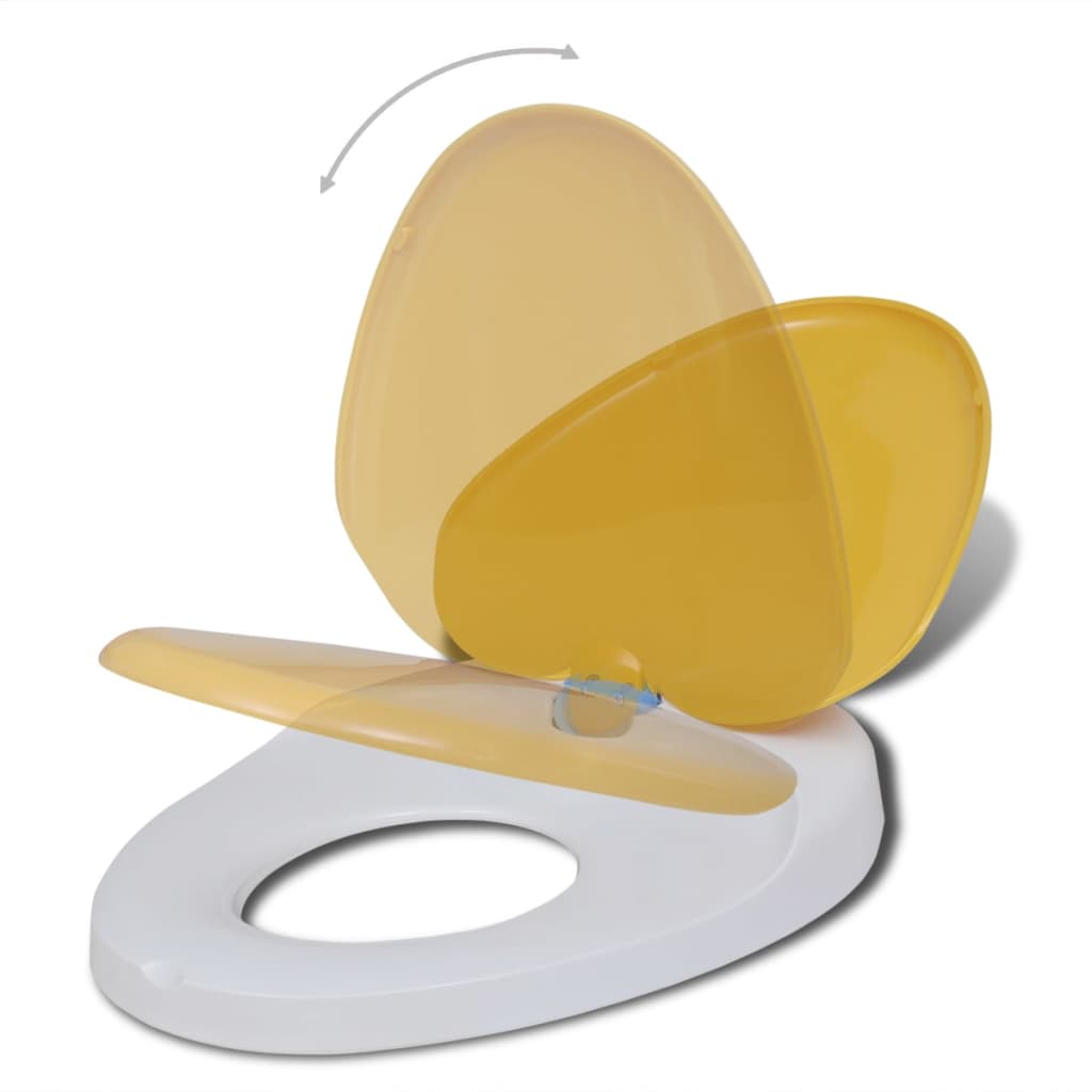 Tualeta vāki, 2 gab., balti un dzelteni, plastmasa