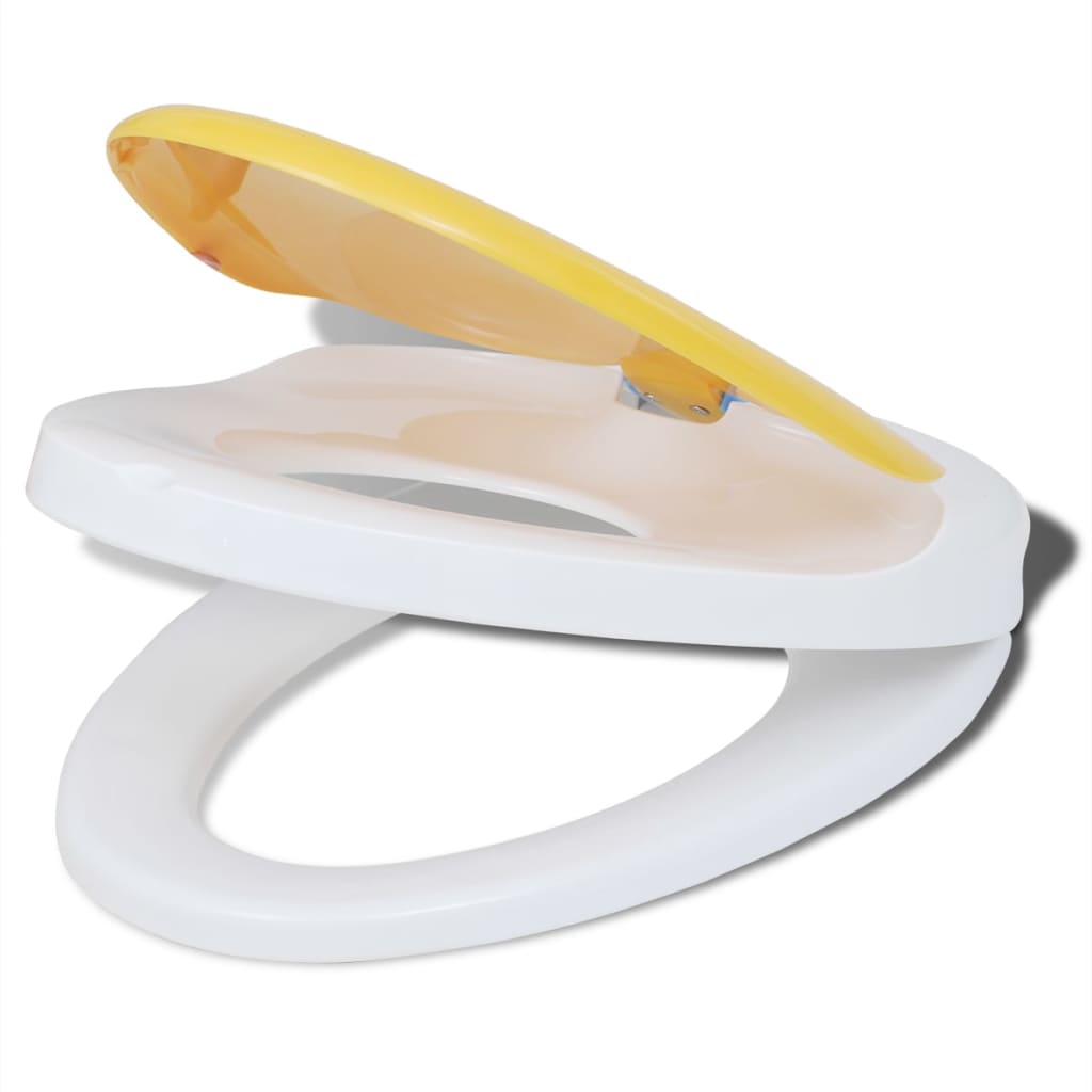 Tualeta vāki, 2 gab., balti un dzelteni, plastmasa