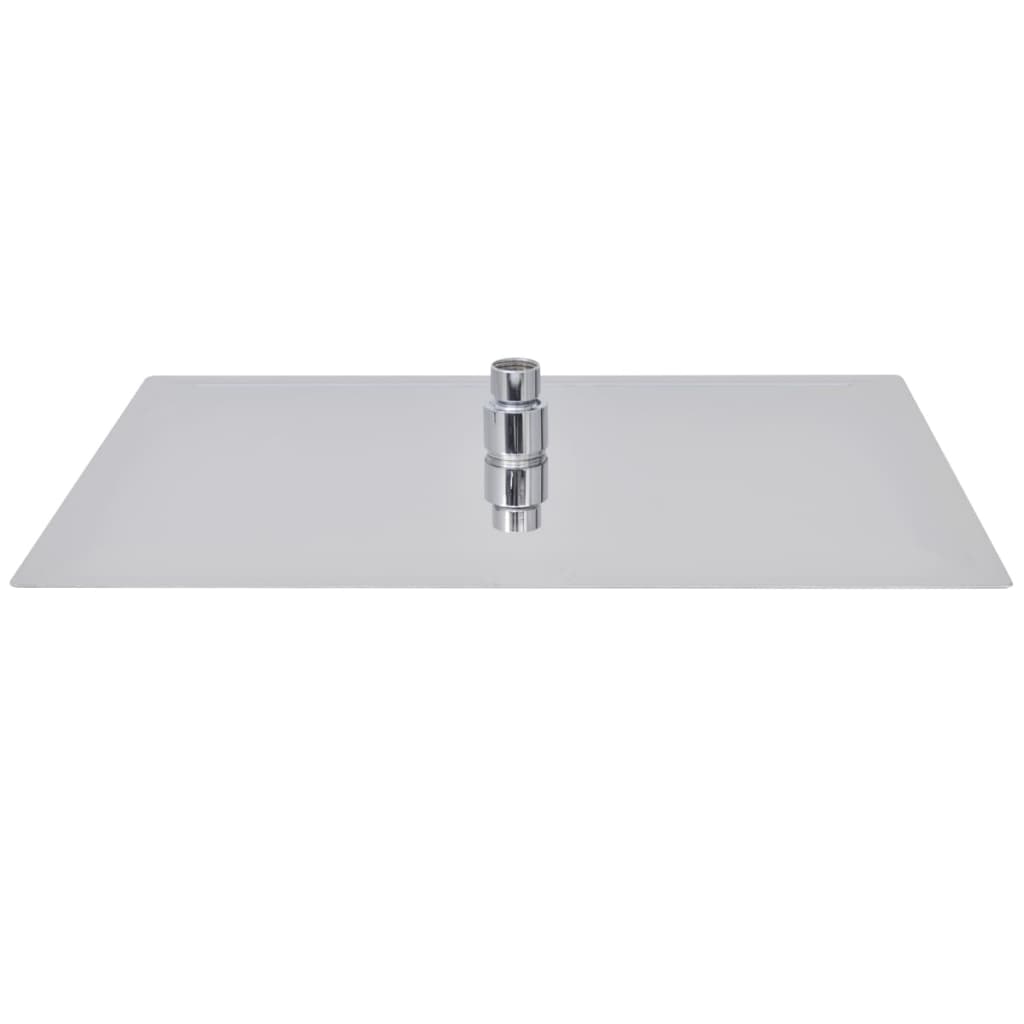Rain shower heads, 2 pcs., 30x40 cm, stainless steel
