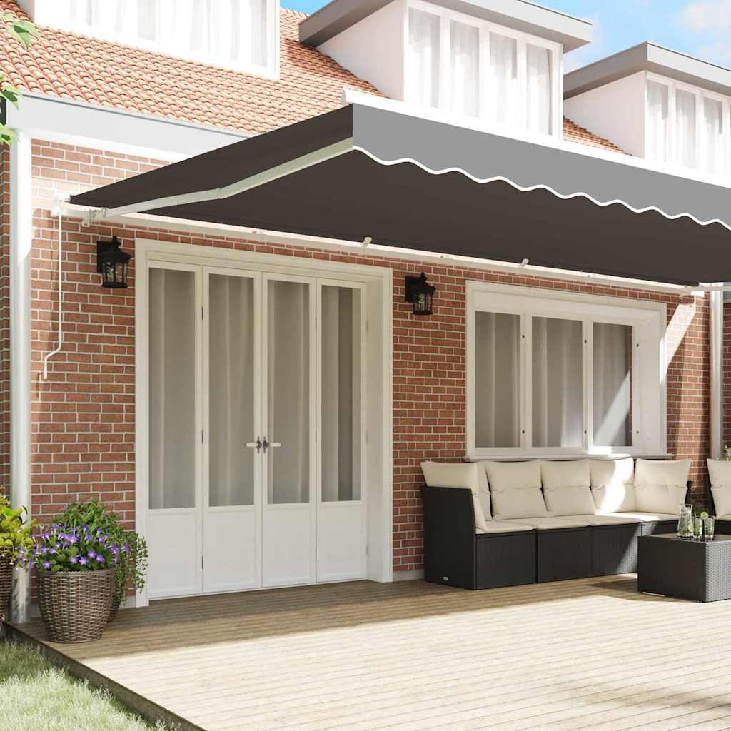 Markizės rėmas Balta 600 × 300 cm Aliuminis