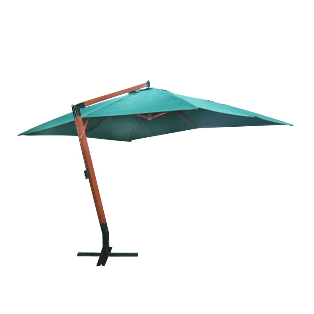 Kabantis sodo skėtis ABEL, žalia, 3x4m