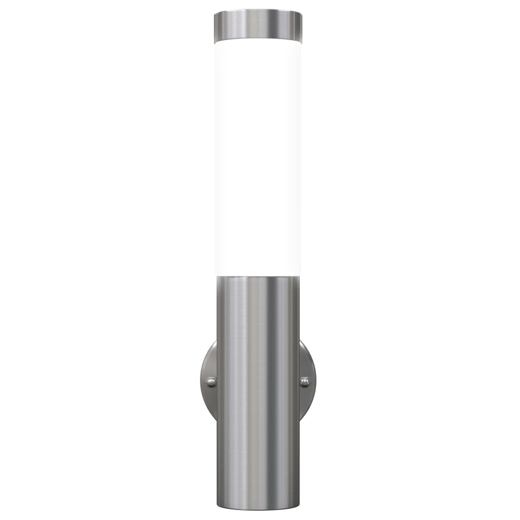 Wall light for indoor/outdoor use, RVS, waterproof