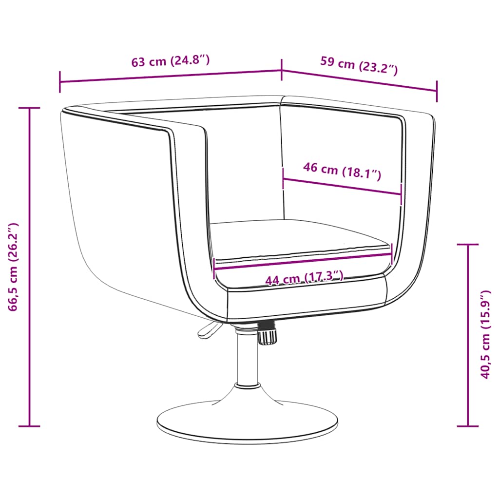 Bar stool, white, faux leather