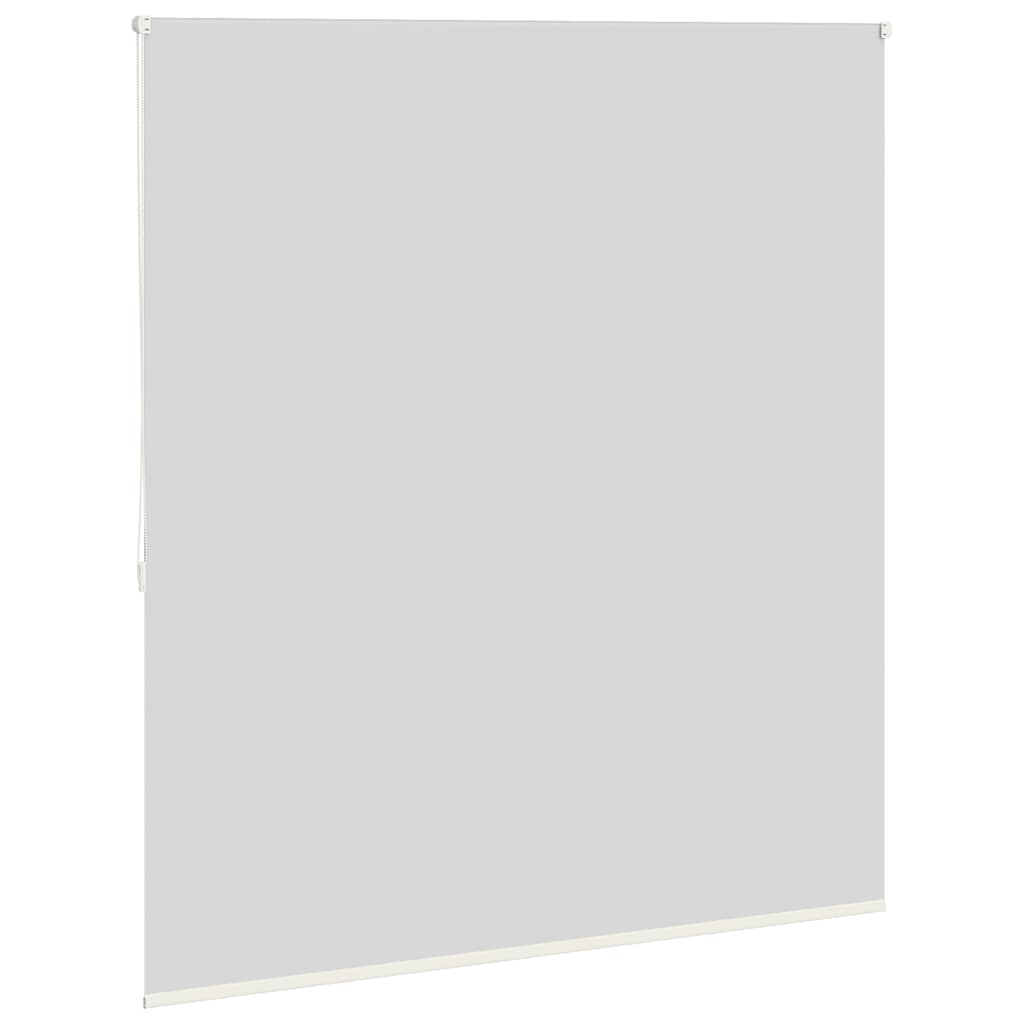 Roletas su tamsinančiomis užuolaidomis, 164,4x175 cm, audinys, plotis 160 cm, balkšvas