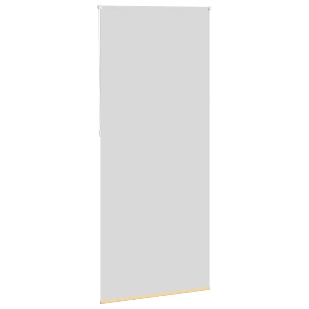 Rullo žalūzijas ar gaismas necaurlaidīgiem aizkariem, 104,4x230 cm, audums, platums 100 cm, smilškrāsas