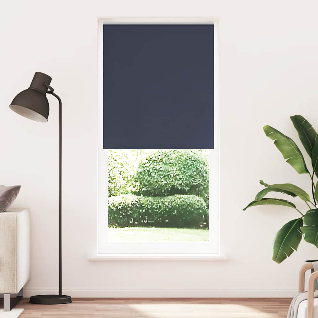 Rullo žalūzijas ar gaismas necaurlaidīgiem aizkariem, 104,4x230 cm, audums, platums 100 cm, jūras zils