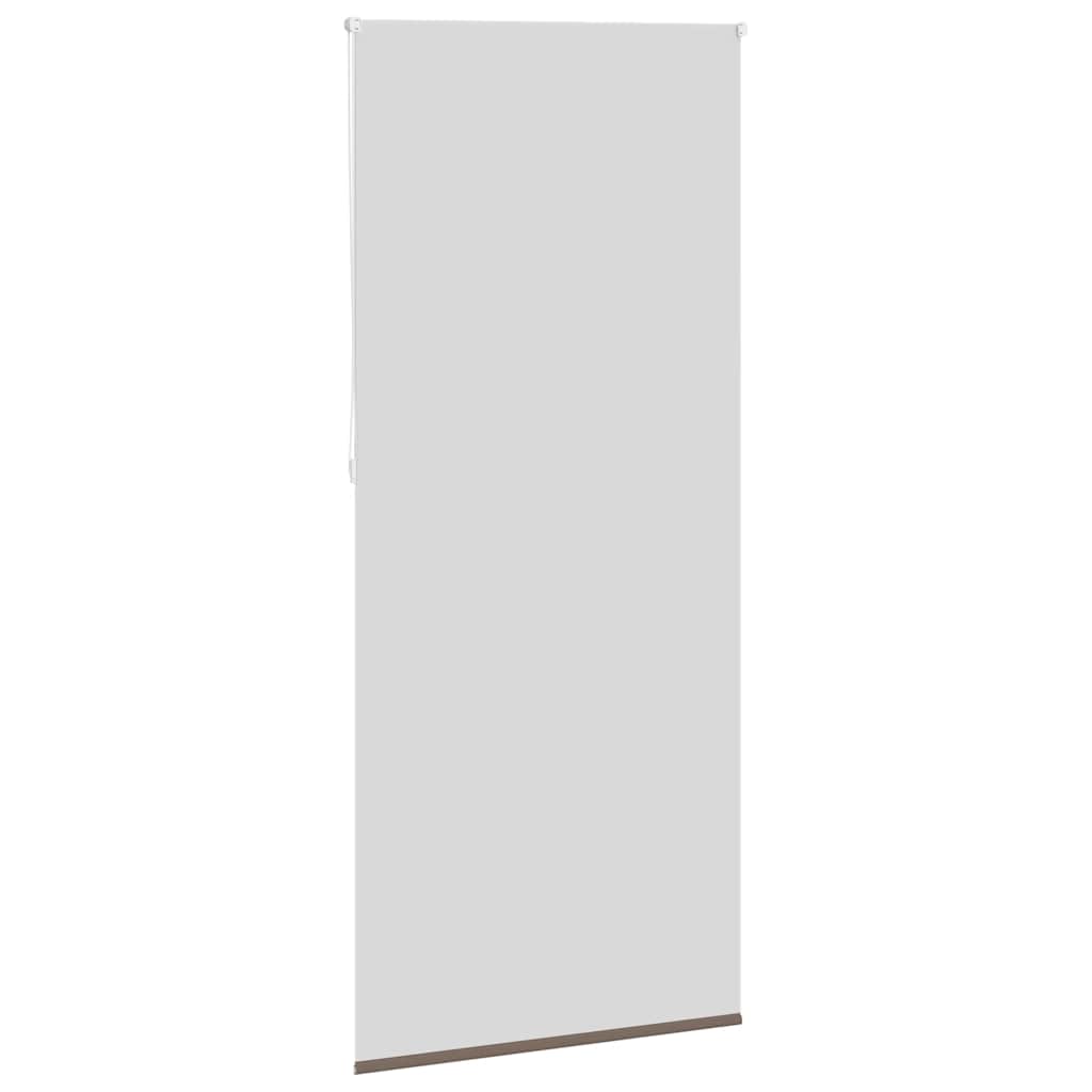 Blackout roller blind, 124.4x230 cm, fabric, width 120 cm, coffee color