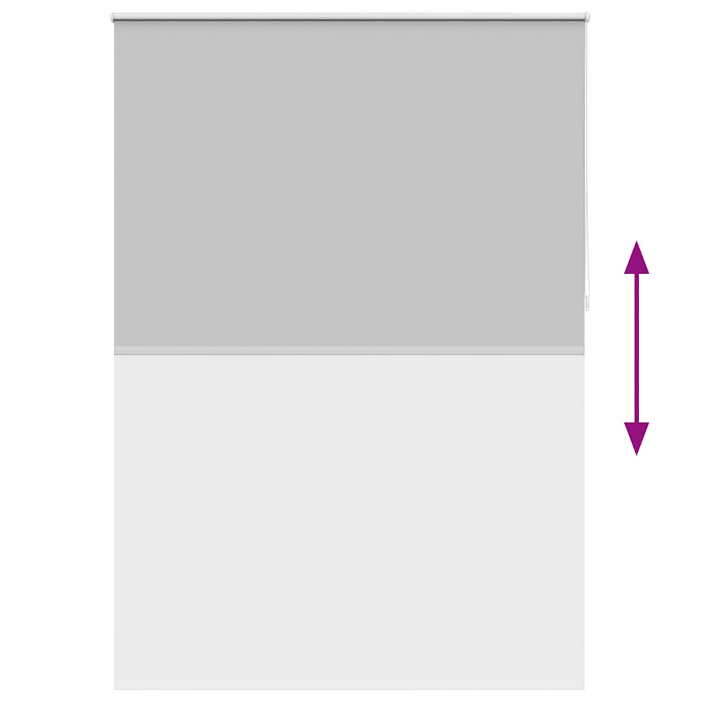 Blackout Roller Blind 140 x 230 cm, Grey